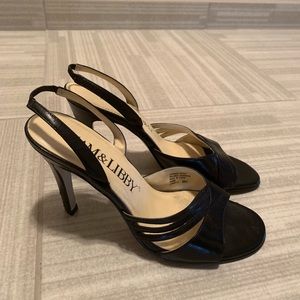 High heel sling backs